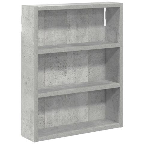 Armadio da bagno a muro Grigio Cemento 40 x 10 x 50 cm - Foto 1