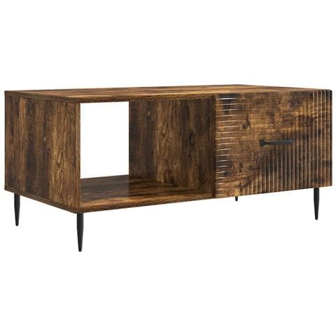 Tavolino da salotto Rovere Fumo 90 x 50 x 40 cm - Foto 1