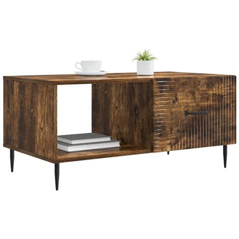 Tavolino da salotto Rovere Fumo 90 x 50 x 40 cm - Foto 2