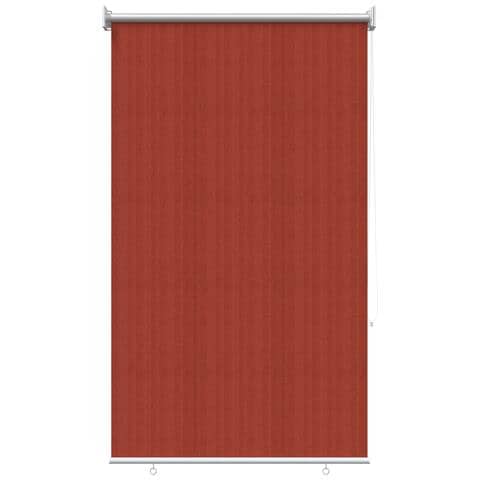 Tenda a Rullo Esterno Blocco UV 90% Terracotta 60 x 140 cm HDPE - Foto 1