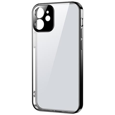 Nuova Serie Di Bellezza, Custodia Sottile Con Telaio Galvanizzato, Per Iphone 12 Pro Max, Nera (jr-bp744) - Foto 1
