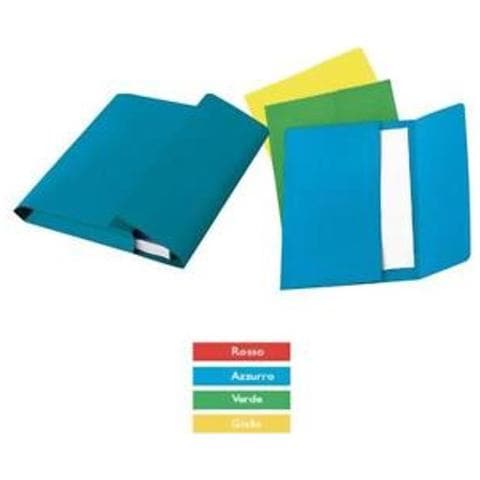 25 cartelline a busta 152b rosso 26x34 200gr bristol - Foto 2