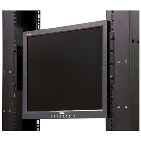 Staffa di montaggio universale per monitor LCD VESA per rack 19'' o armadi - Foto 6