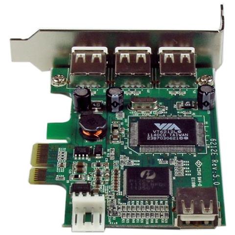 Scheda Pci Express basso prfilo con 4 porte USB 2.0 ad alta velocità - Foto 4