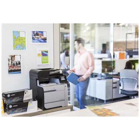 CF380A Toner Originale Nero per LaserJet M476 Capacità 2400 Pagine - Foto 9