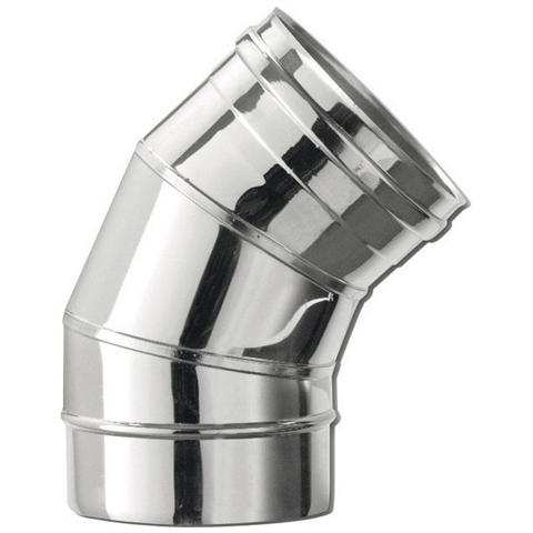 Gomito Acciaio Inox 45° Cm 12 - Foto 1