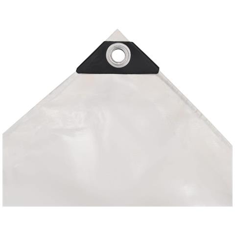 Telone 650 G / m² 4x6 M Bianco - Foto 2