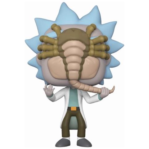 Action Figure Pop! Cartoons: Rick And Morty - Rick With Facehugger Le - Foto 1