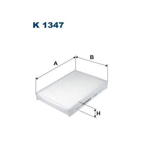 Filtro Abitacolo K1347 - Foto 1