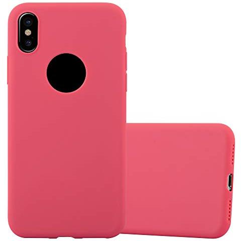 Custodia Compatibile Con Apple Iphone X / Xs In Candy Rosso - Coperchio Protettivo In Silicone Tpu Flessibile - Foto 1