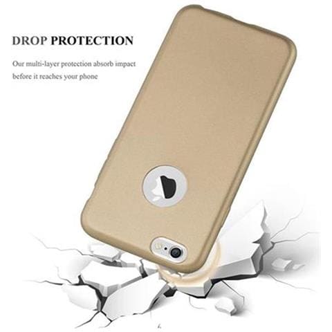 Cadorabo Custodia Compatibile Con Apple Iphone 6 Plus / Iphone 6s Plus In Oro Metallico - Coperchio Protettivo In Silicone Tpu Flessibile - Foto 8