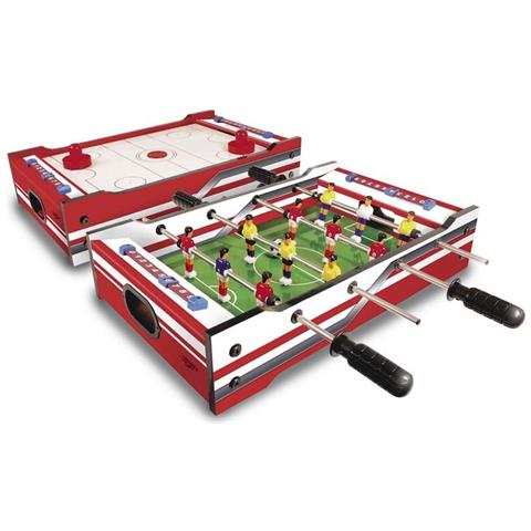 Kicker Air Hockey Multi Game - 2in1 - Supporto Da Tavolo Flip-xm Trasportabile - Foto 1
