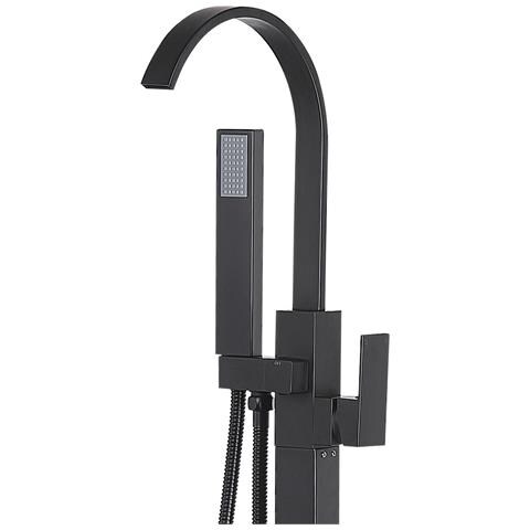 Miscelatore Per Vasca Da Bagno Freestanding Nero Ribbon - Foto 14