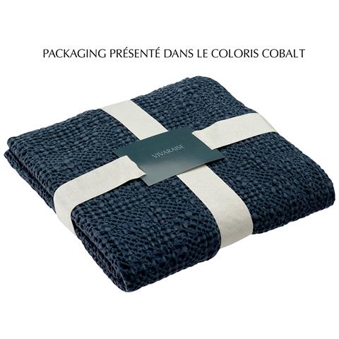 Copripiumino Tana - Nido D'ape 100% Cotone Stonewashed, 260 X 180 Cm - Foto 6