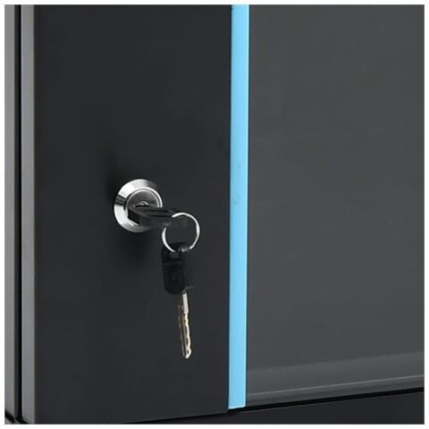 Armadietto di Rete a Parete 12U da 19"" IP20 600x600x640 mm - Foto 9