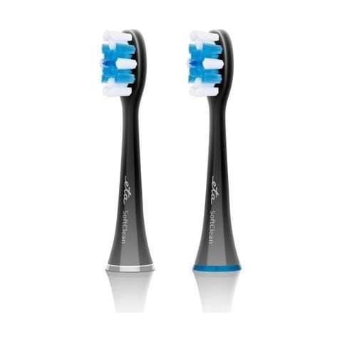 Ricambio Spazzolino Softclean 070790600 Testine, Per Adulti, Numero Di Testine Incluse 2, Nero - Foto 1