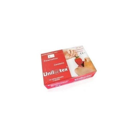 Preservativi Unilatex Rosso / Fragola 144 Unità - Foto 1