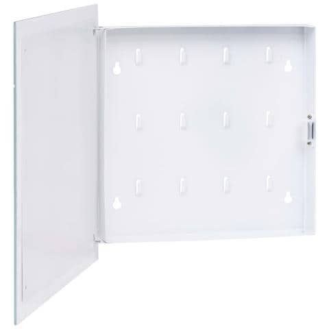Cassetta Portachiavi con Lavagna Magnetica Bianca 35x35x4 cm - Foto 2