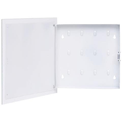 Cassetta Portachiavi con Lavagna Magnetica Bianca 35x35x4 cm - Foto 1