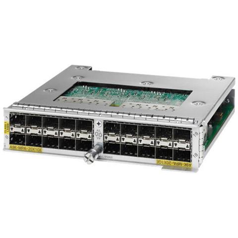 Cisco A9K-MPA-20X1GE= , Gigabit, IEEE 802.3ab, SFP, 1000BASE-X, Cisco ASR 9000, 5 - 40 °C - Foto 2