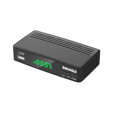 Decoder Digitale Terrestre Gommolo DVB-T2 HD con Porta Lan / HDMI / USB Colore Nero - Foto 1