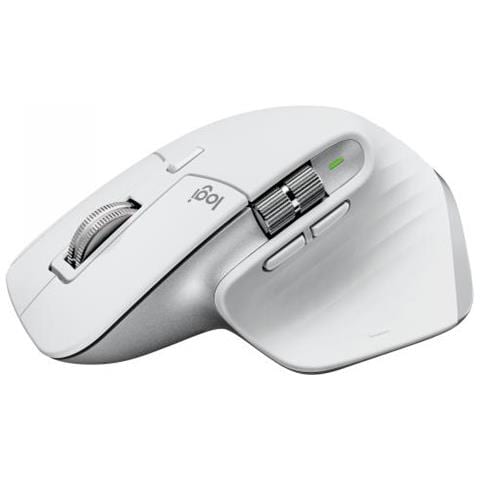 Mouse Bluetooth MX Master 3S per Mac Laser 7 Tasti 8000 DPI Colore Argento / Bianco - Foto 1