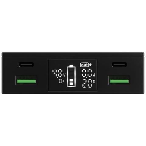 Powerbank 2xusb-c Pd100w 30000 Ioni Di Litio 30000 Mah Nero - Foto 3