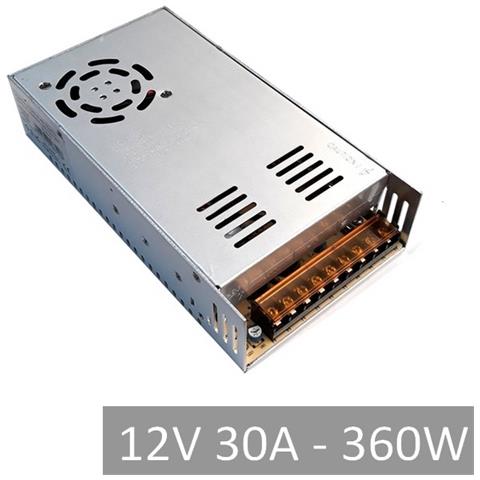 Tr-18310 Alimentatore Stabilizzato Switch 12v 30a 360w Con Ventola Di Raffreddamento - Foto 2
