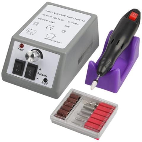 Lima Per Unghie Elettrica Con 12 Accessori Per Levigatura /lucidatura - Foto 1