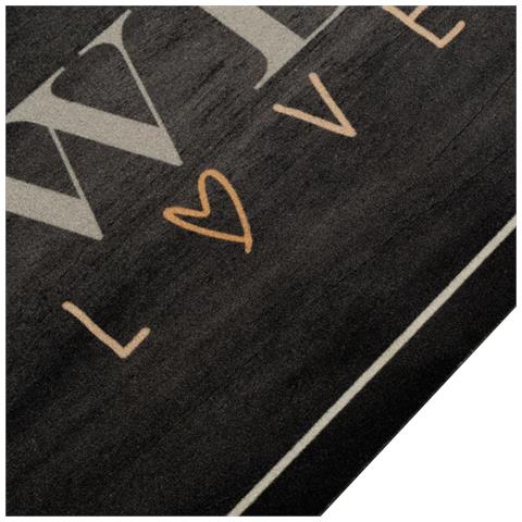 Tappeto Da Cucina Lavabile Testo Caffè 45x150 Cm In Velluto - Foto 3