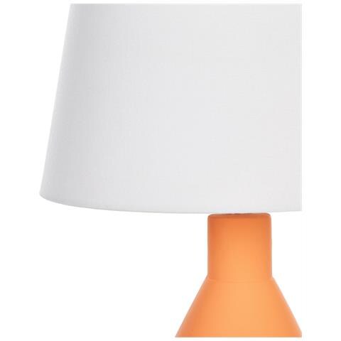 Lampada Da Tavolo Lambre Ceramica Arancione - Foto 2