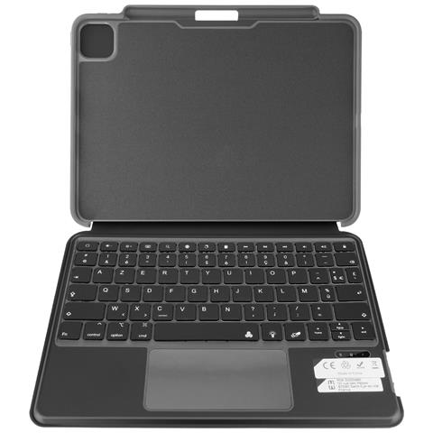 Custodia Per Ipad Pro 11” Folio Quick Note Con Tastiera Qwerty Bluetooth 3.0, Nero - Foto 5