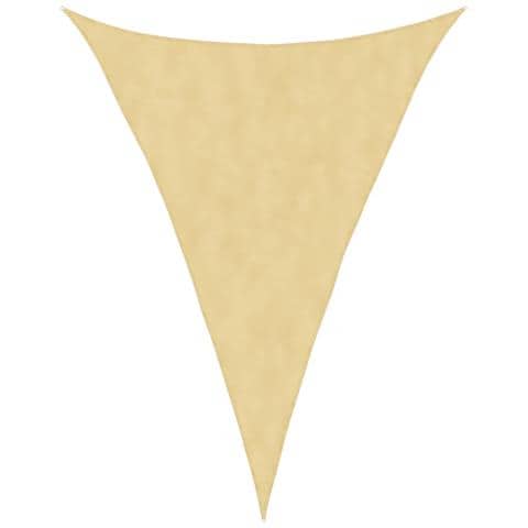 Vela Parasole Sabbia 5x7x7 M 100% Poliestere Oxford - Foto 2