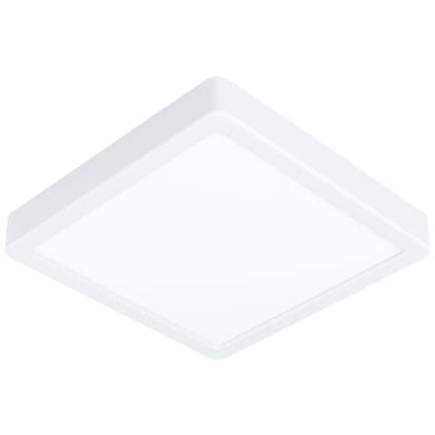 Plafoniera Moderna Fueva 5 In Acciaio Bianco Led Integrato 17w 4000k Ip20 - Foto 1