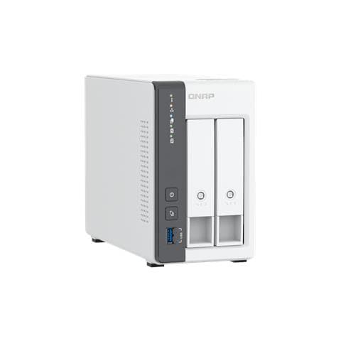 TS-216G server NAS e di archiviazione Tower Cortex-A Cortex-A55 4 GB HDD Bianco - Foto 2