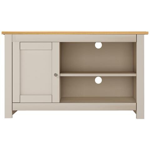 Emerald Porta Tv Ad 1 Anta In Mdf Rovere E Panna - Foto 2