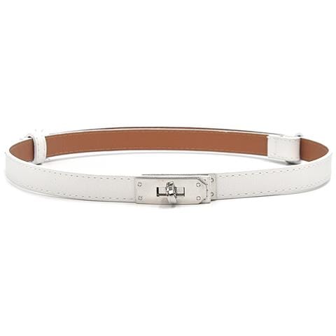Elegante Cintura Con Fibbia Regolabile Da Donna White - Foto 1