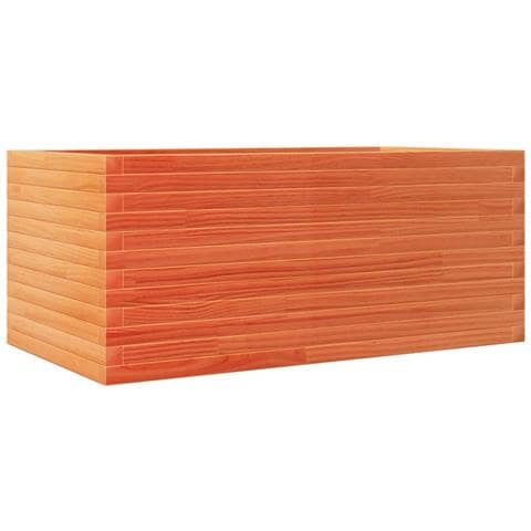 Fioriera Giardino Marrone Cera 110x60x46 Cm Legno Massello Pino - Foto 2