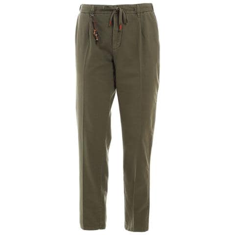 Jeans E Pantaloni In Cotone Verde - W33 - Foto 1