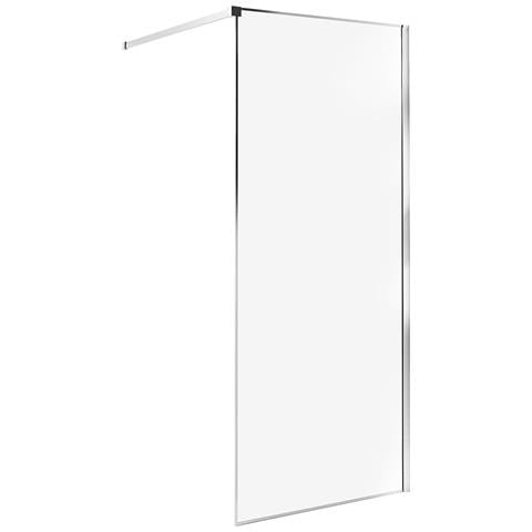 Parete Doccia Waspam 80 X 190 Cm Argento - Foto 2
