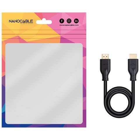 10.15.3901-L150 cavo HDMI 1,5 m HDMI tipo A (Standard) Nero - Foto 5
