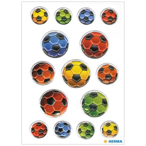 6251 sticker decorativi Plastica Multicolore Permanente 15 pz - Foto 2