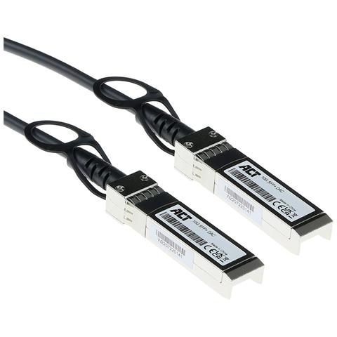 TR0201 cavo InfiniBand e in fibra ottica 1 m SFP+ Nero - Foto 1