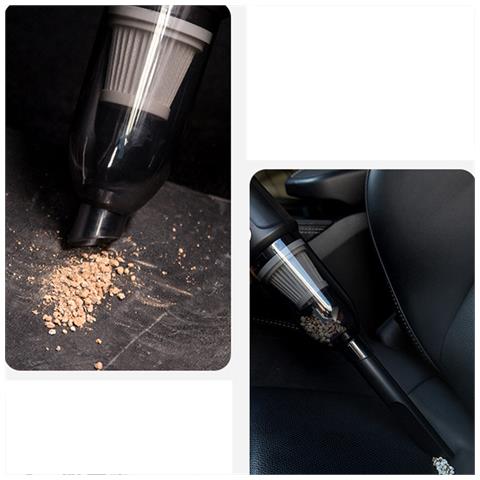 Aspirapolvere Per Auto Senza Fili Con Motore A Spazzole - Aspirazione A Umido E A Secco White - Foto 4