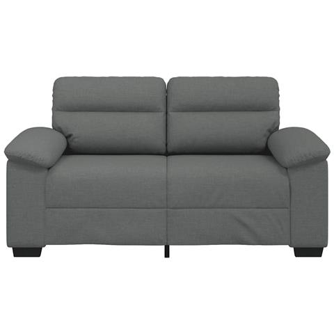 Divano a 2 Posti Grigio Scuro 120 cm in Tessuto - Foto 9