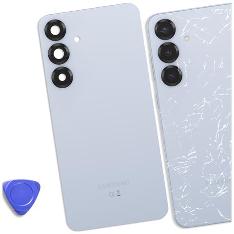 Vetro Posteriore Galaxy S25 Plus Originale Service Pack, Celeste - Foto 4