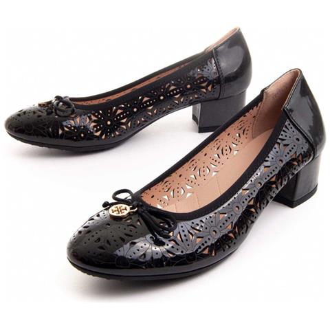 Scarpa Con Tacco Arlo Nero. - Foto 1