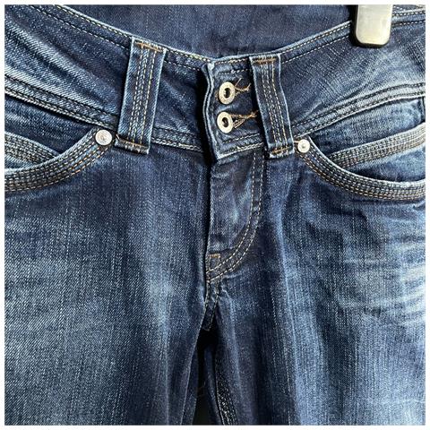 Lipsy London Pantaloni Da Donna Jeans Denim Eleganti Blu Navy Taglia 28 - Foto 2