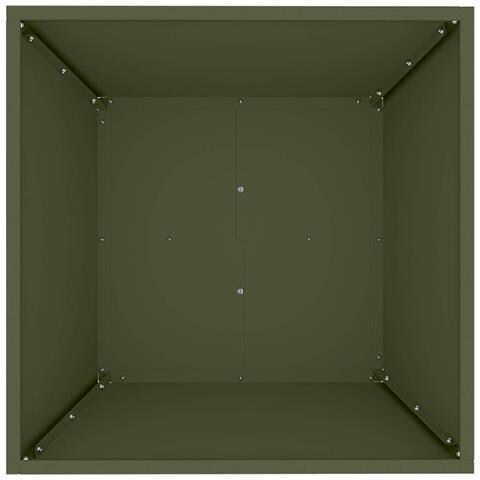 Vaso a Ciotola da Giardino 5 pcs Oliver verde 50 x 50 x 15 cm - Foto 8
