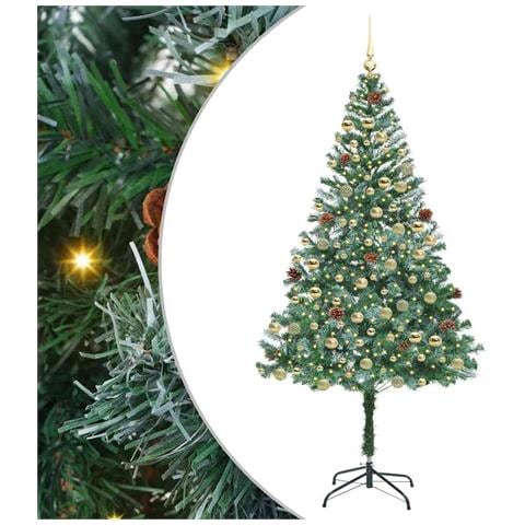 Albero di Natale artificiale Verde 180 cm PVC e Acciaio - Foto 1